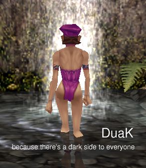 DuaK swimwear ad featuring Mirriam Deenfellow!!!